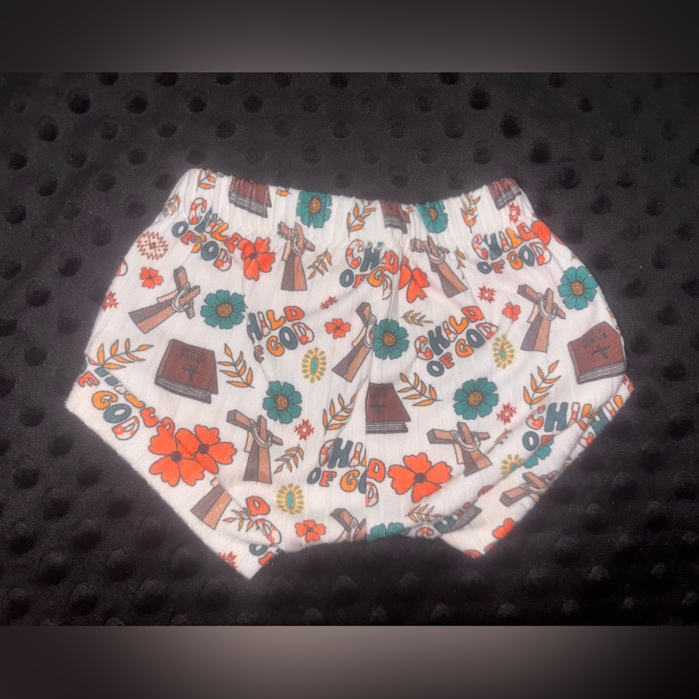 “Child of God” baby shorts!